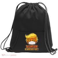 Funny Halloween Trumpkin No More Boo-Sheet Sweatshirt Cinch Pack Bag thumb 0