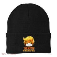 Funny Halloween Trumpkin No More Boo-Sheet Beanie thumb 0