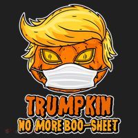 Funny Halloween Trumpkin No More Boo-Sheet Hat thumb 2