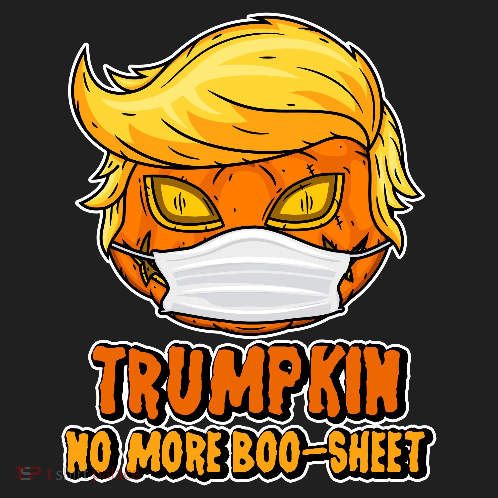 Funny Halloween Trumpkin No More Boo-Sheet Hat