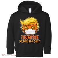 Funny Halloween Trumpkin No More Boo-Sheet Toddler Hoodie thumb 0