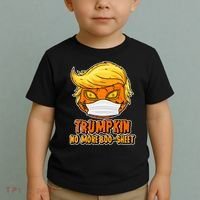 Funny Halloween Trumpkin No More Boo-Sheet Toddler T-Shirt thumb 2