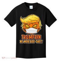 Funny Halloween Trumpkin No More Boo-Sheet Kids T-Shirt thumb 0