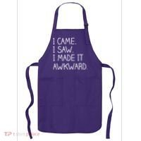 Funny Hand Written - I Came. I Saw. I Made It Awkward. Apron thumb 0