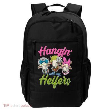 Funny Hangin' With My Heifers Cows Backpack