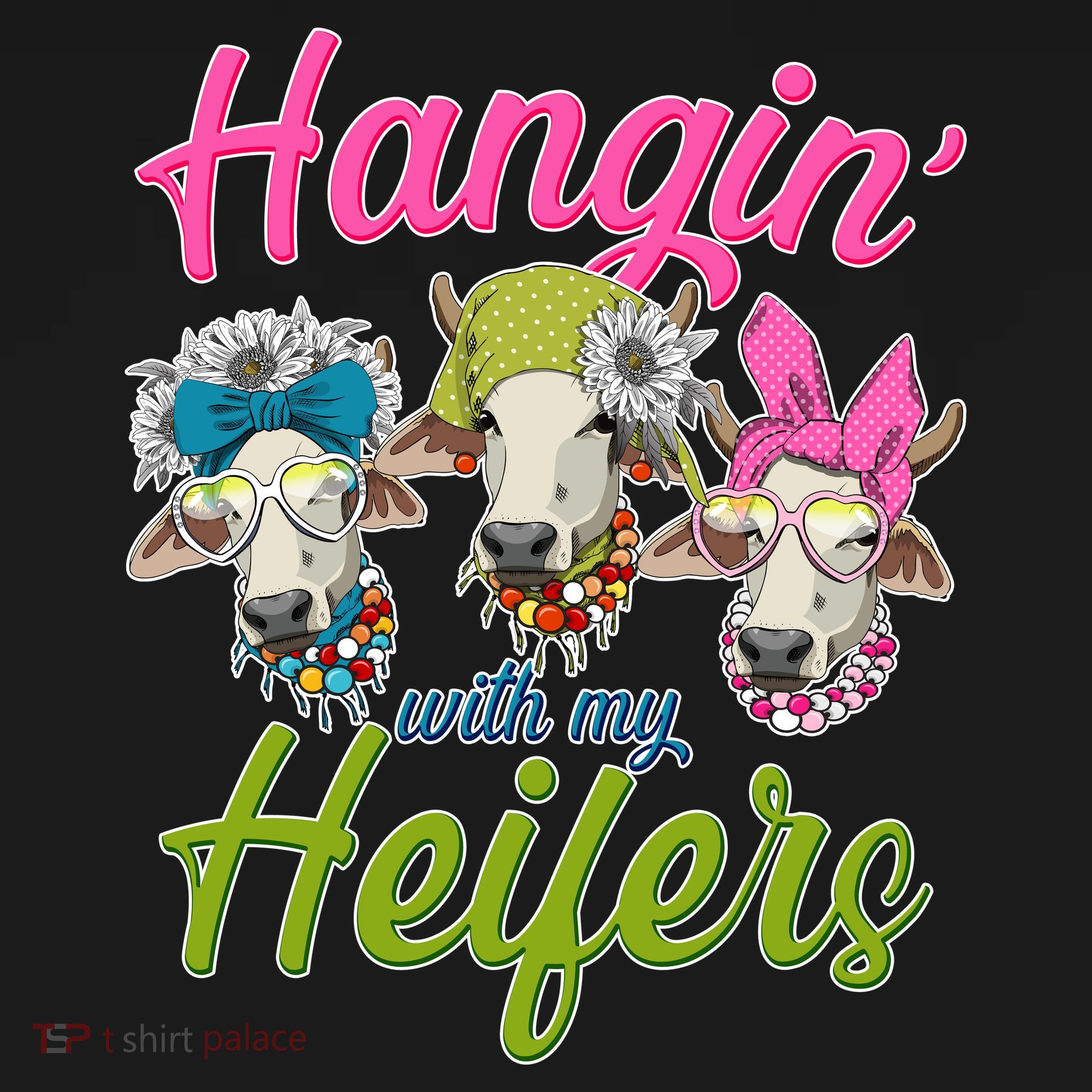 Funny Hangin' With My Heifers Cows Backpack