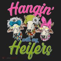 Funny Hangin' With My Heifers Cows Tumbler thumb 3