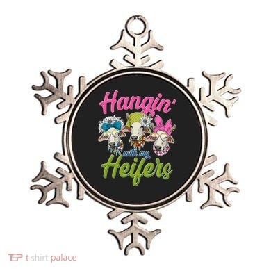 Funny Hangin' With My Heifers Cows Ornament