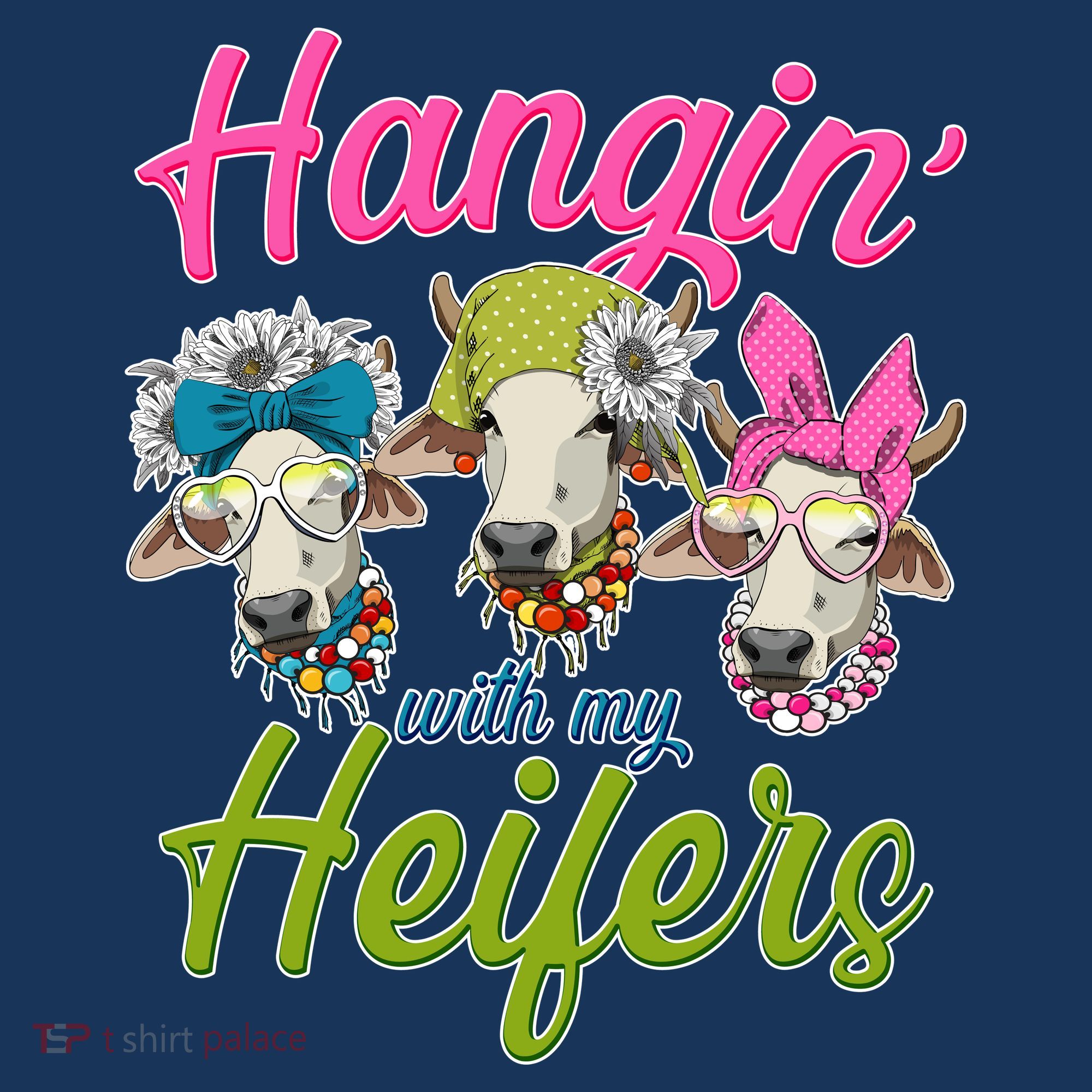 Funny Hangin' With My Heifers Cows Women's Tank Top