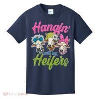 Funny Hangin' With My Heifers Cows Kids T-Shirt thumb 0
