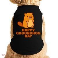Funny Happy Groundhog Day  Doggie Tank thumb 0