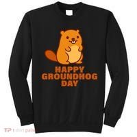 Funny Happy Groundhog Day  Sweatshirt thumb 0