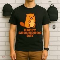 Funny Happy Groundhog Day  T-Shirt thumb 6