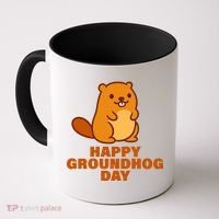Funny Happy Groundhog Day  Coffee Mug thumb 0