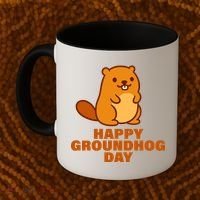 Funny Happy Groundhog Day  Coffee Mug thumb 2