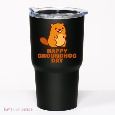 Funny Happy Groundhog Day  Tumbler
