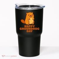 Funny Happy Groundhog Day  Tumbler thumb 0
