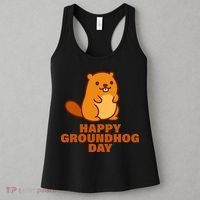 Funny Happy Groundhog Day  Women's Tank Top thumb 3