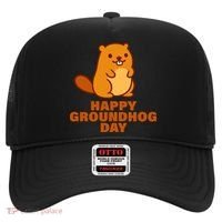 Funny Happy Groundhog Day  Hat thumb 0