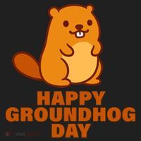 Funny Happy Groundhog Day  Hat thumb 2
