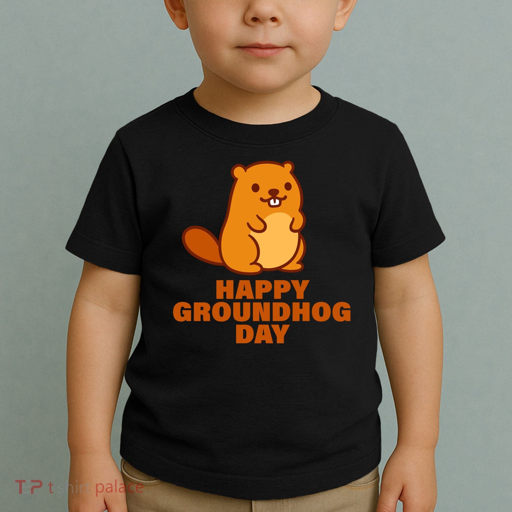 Funny Happy Groundhog Day  Toddler T-Shirt