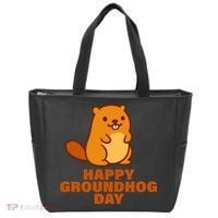 Funny Happy Groundhog Day  Tote Bag thumb 0