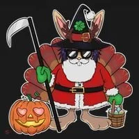 Funny Happy Merry Multiple Holiday Doggie Tank thumb 4