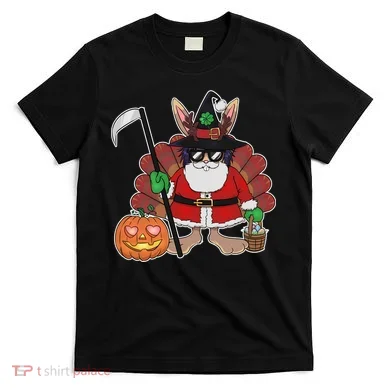 Funny Happy Merry Multiple Holiday T-Shirt