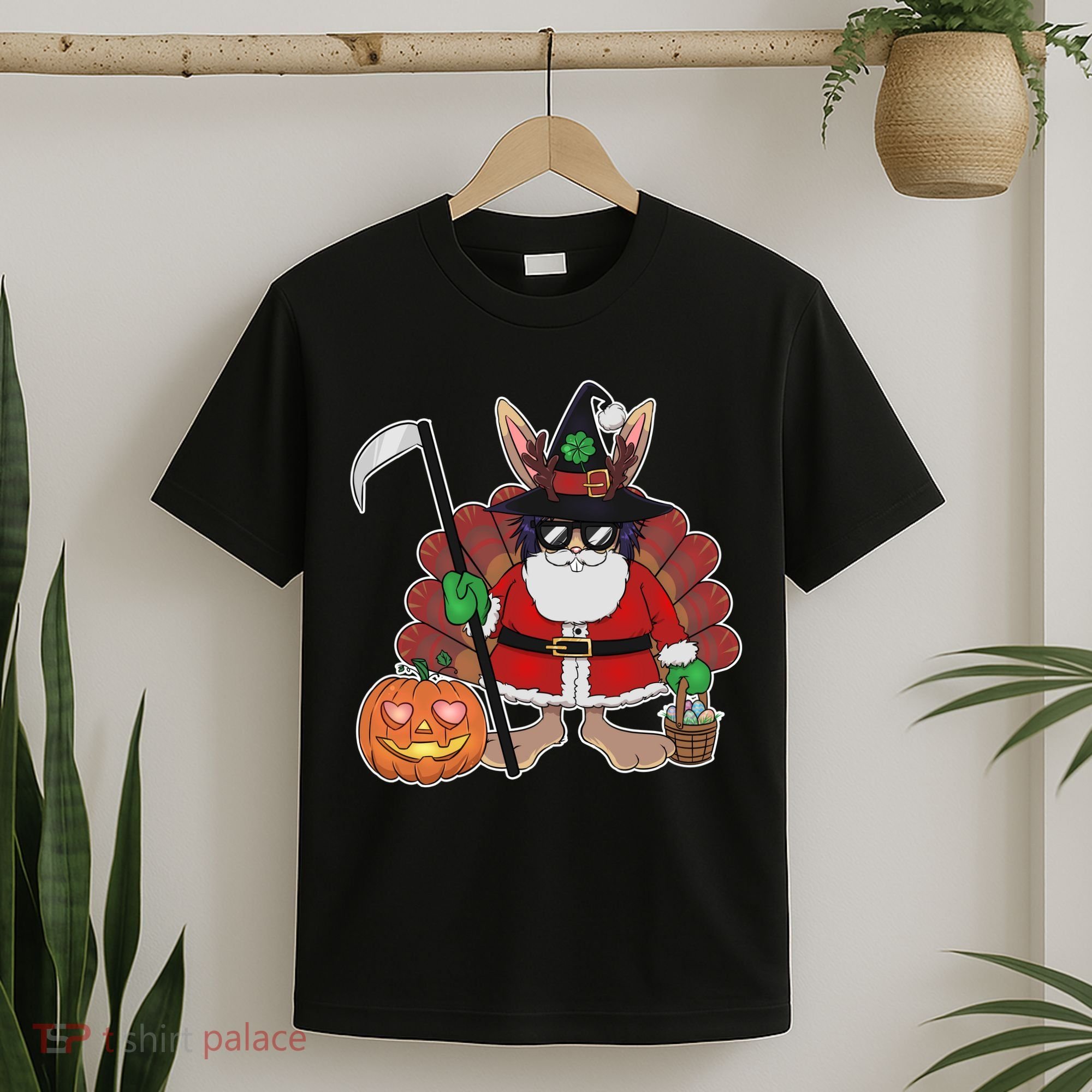 Funny Happy Merry Multiple Holiday T-Shirt