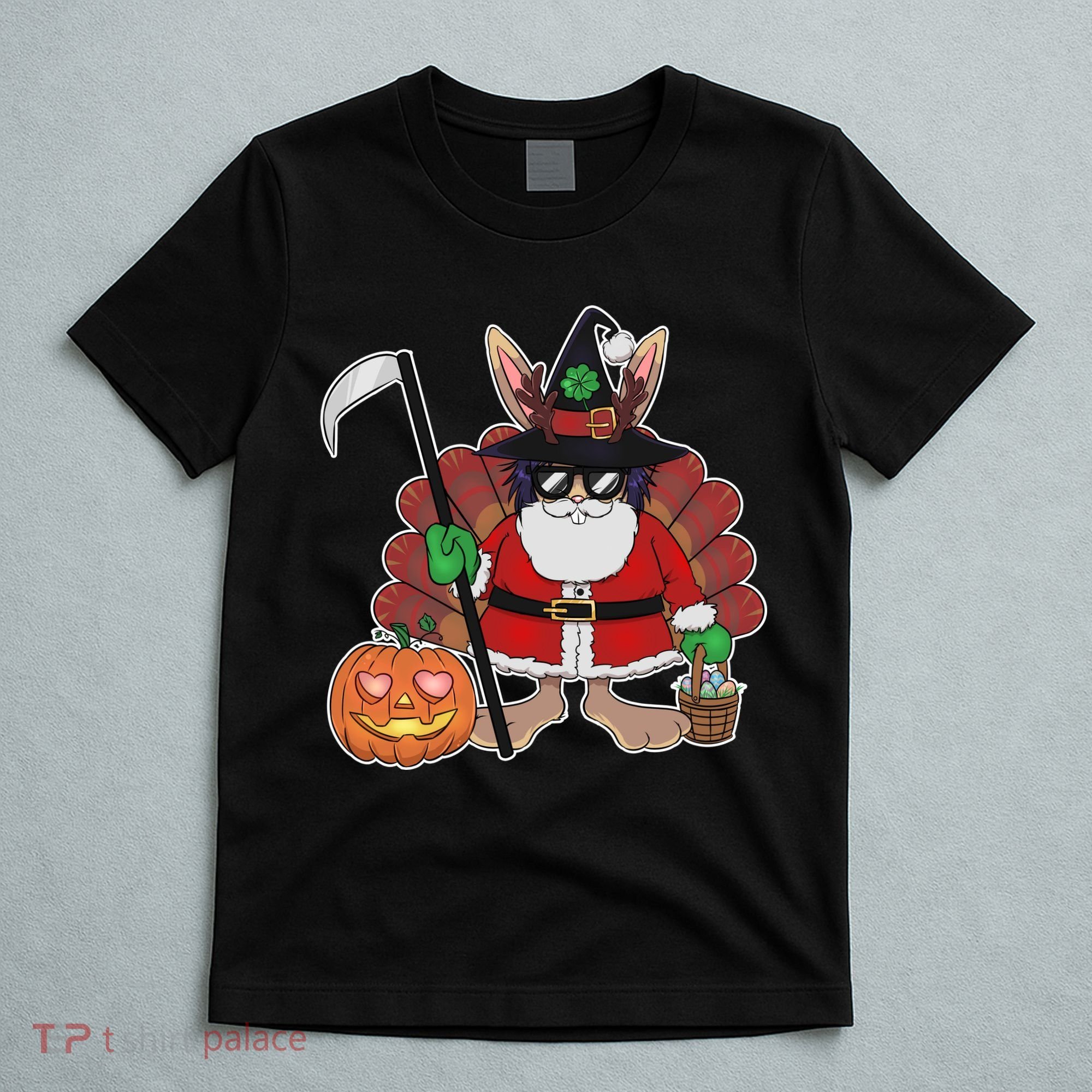 Funny Happy Merry Multiple Holiday T-Shirt