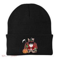 Funny Happy Merry Multiple Holiday Beanie thumb 0