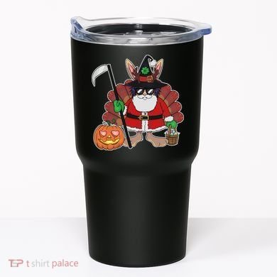Funny Happy Merry Multiple Holiday Tumbler