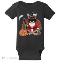 Funny Happy Merry Multiple Holiday Baby Bodysuit thumb 0