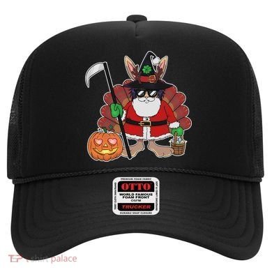 Funny Happy Merry Multiple Holiday Hat