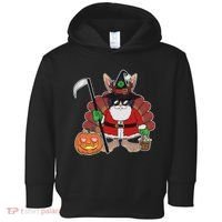 Funny Happy Merry Multiple Holiday Toddler Hoodie thumb 0