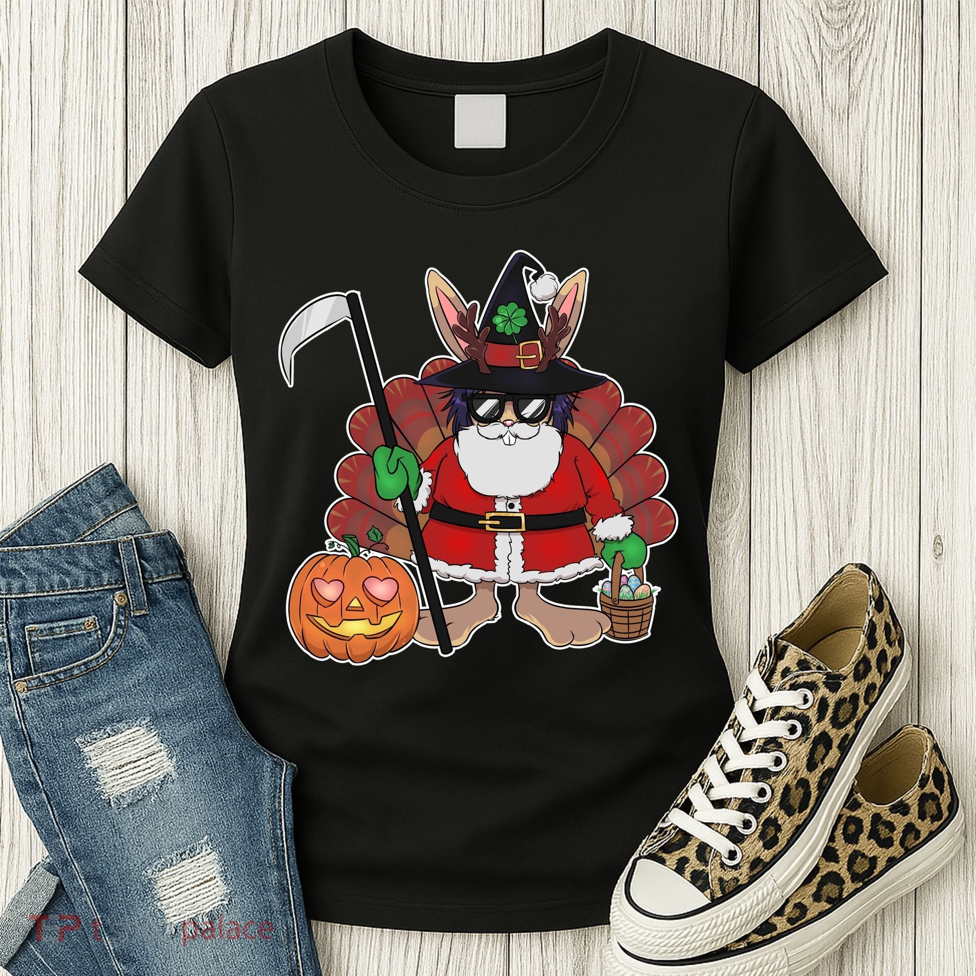 Funny Happy Merry Multiple Holiday Women's T-Shirt
