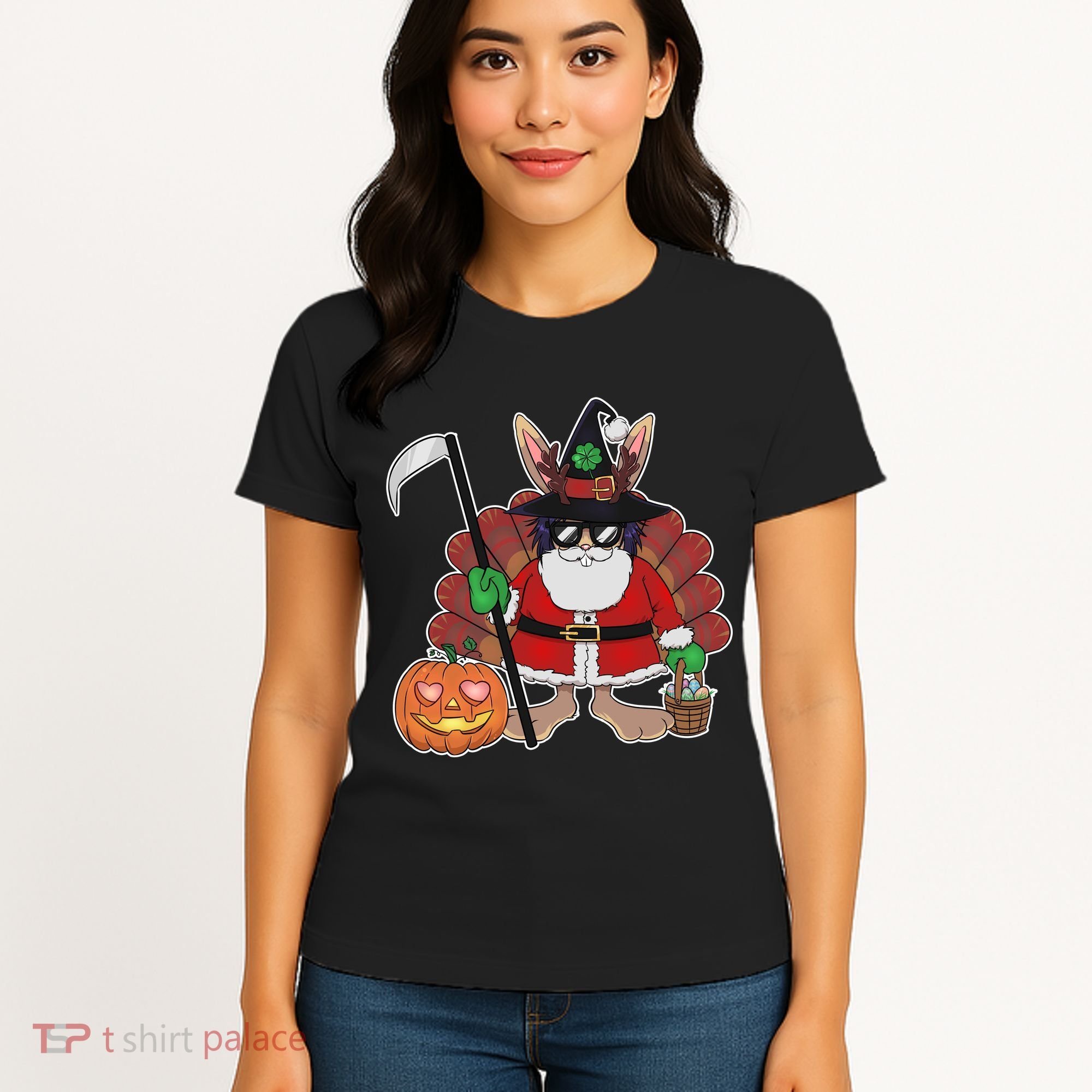 Funny Happy Merry Multiple Holiday Women's T-Shirt