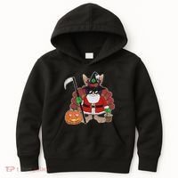 Funny Happy Merry Multiple Holiday Kids Hoodie thumb 0
