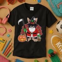 Funny Happy Merry Multiple Holiday Kids T-Shirt thumb 3