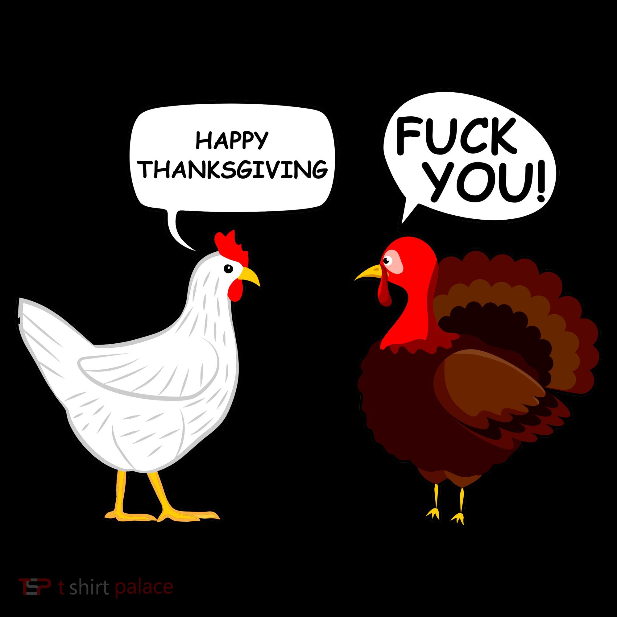 Funny Happy Thanksgiving Chicken Vs Turkey Polo