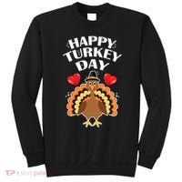 Funny Happy Turkey Day Sweatshirt thumb 0