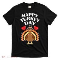 Funny Happy Turkey Day T-Shirt thumb 0