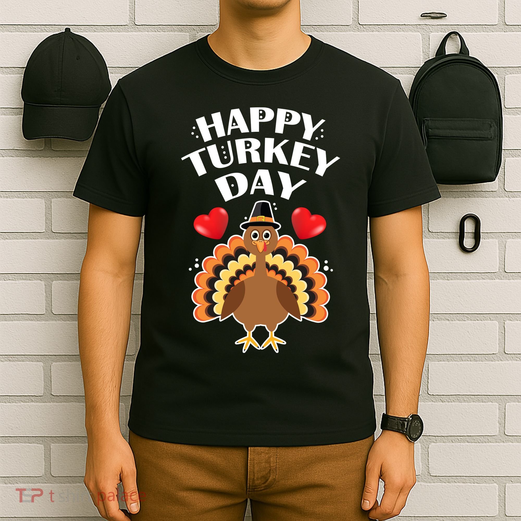 Funny Happy Turkey Day T-Shirt