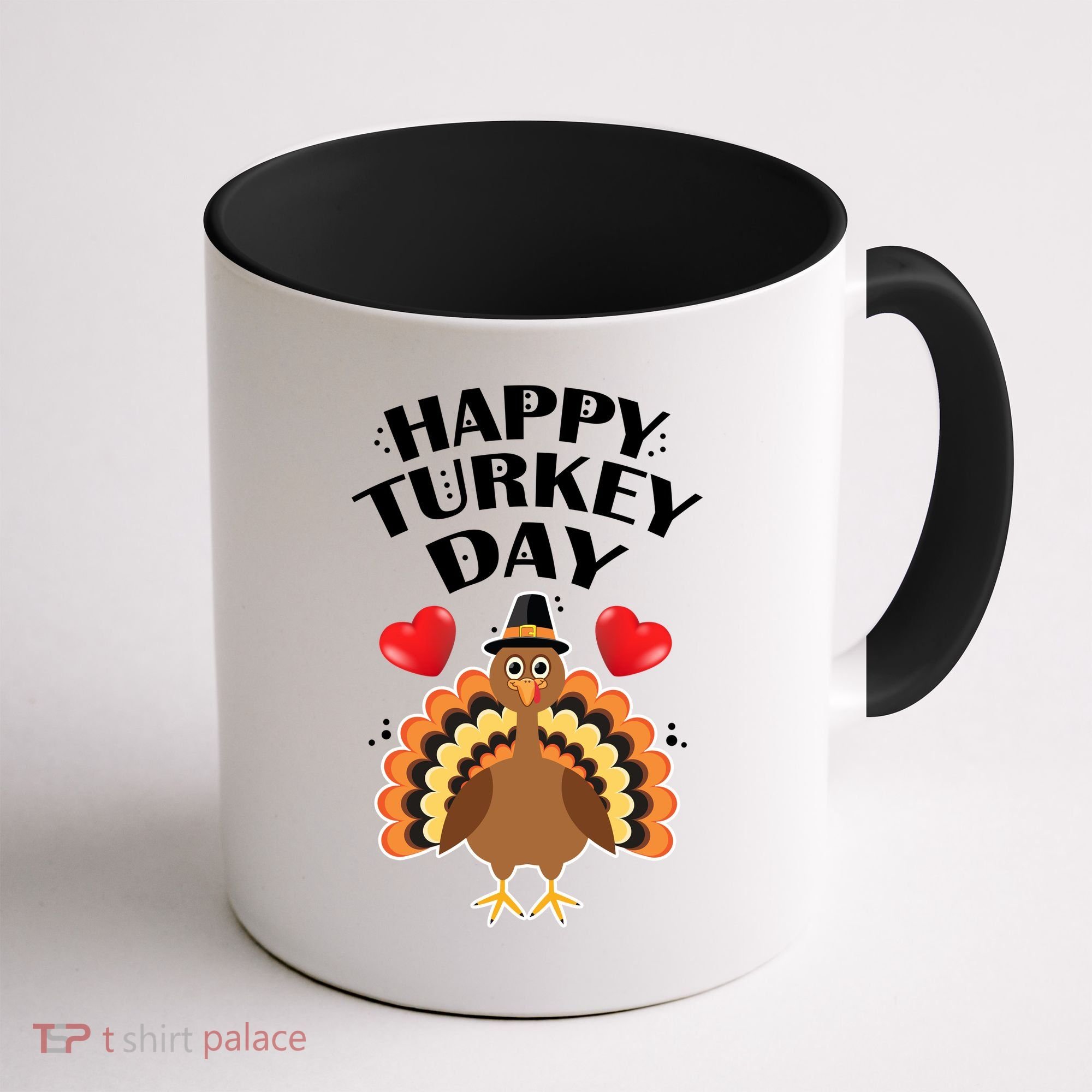 Funny Happy Turkey Day Coffee Mug