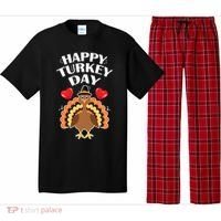 Funny Happy Turkey Day Pajama Set thumb 0