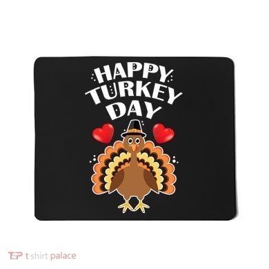 Funny Happy Turkey Day Mousepad