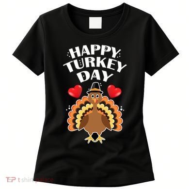 Funny Happy Turkey Day Women's T-Shirt