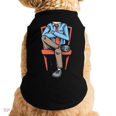 Funny Headless Man Doggie Tank