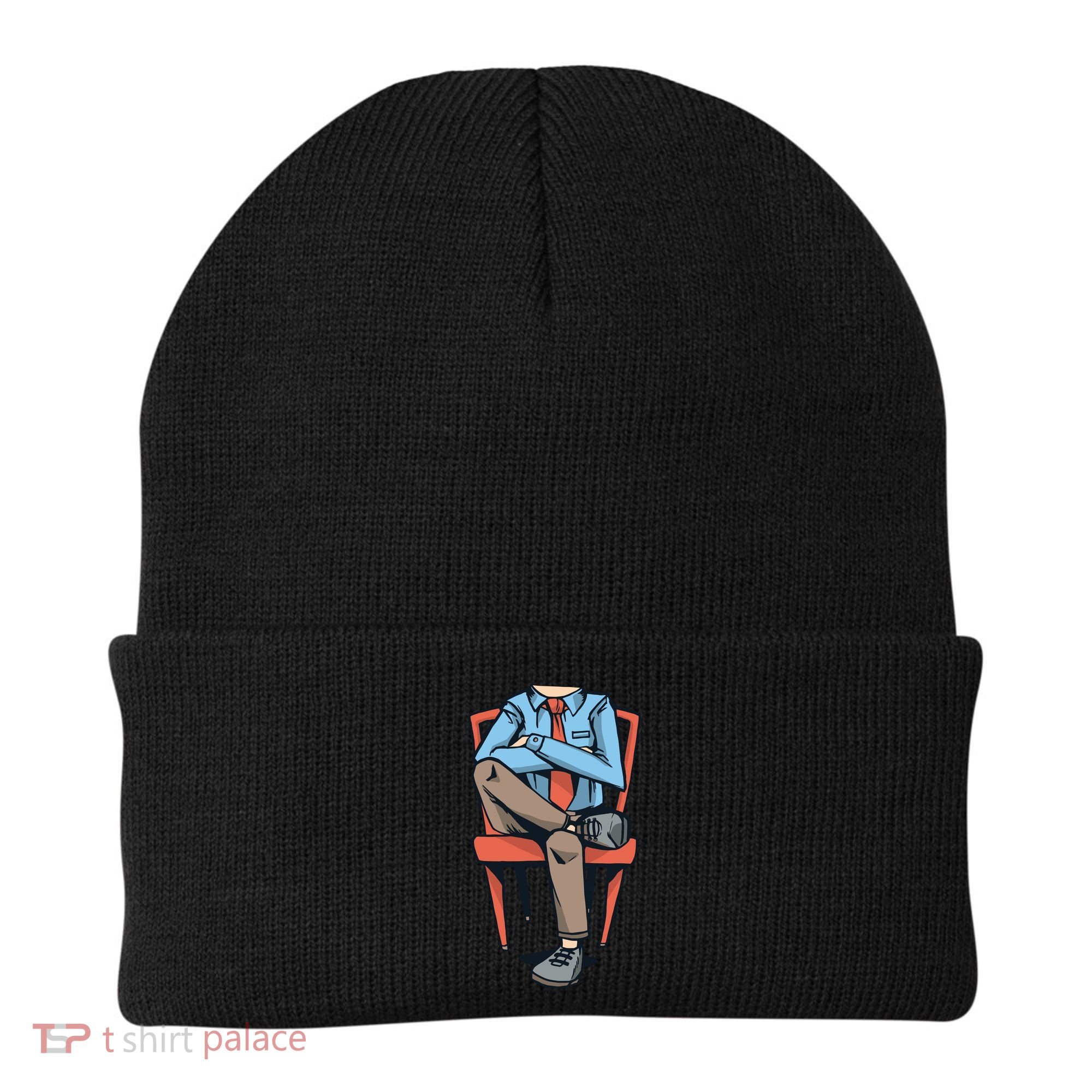 Funny Headless Man Beanie