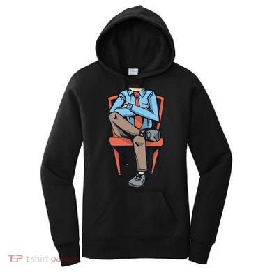 Funny Headless Man Women's Hoodie